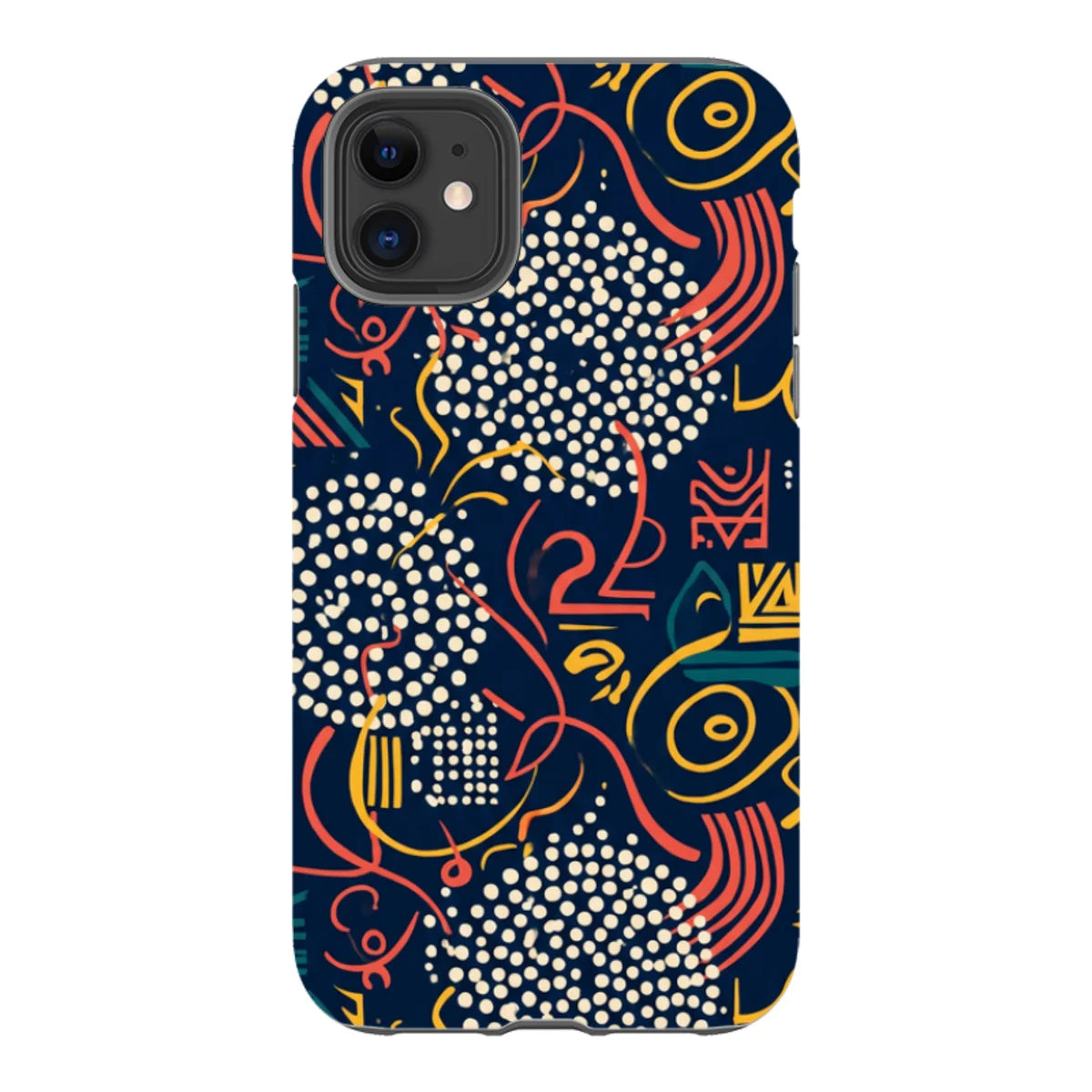 Adire Nightfall by Ada Okoye — Tough Case for iPhone — Finnaij