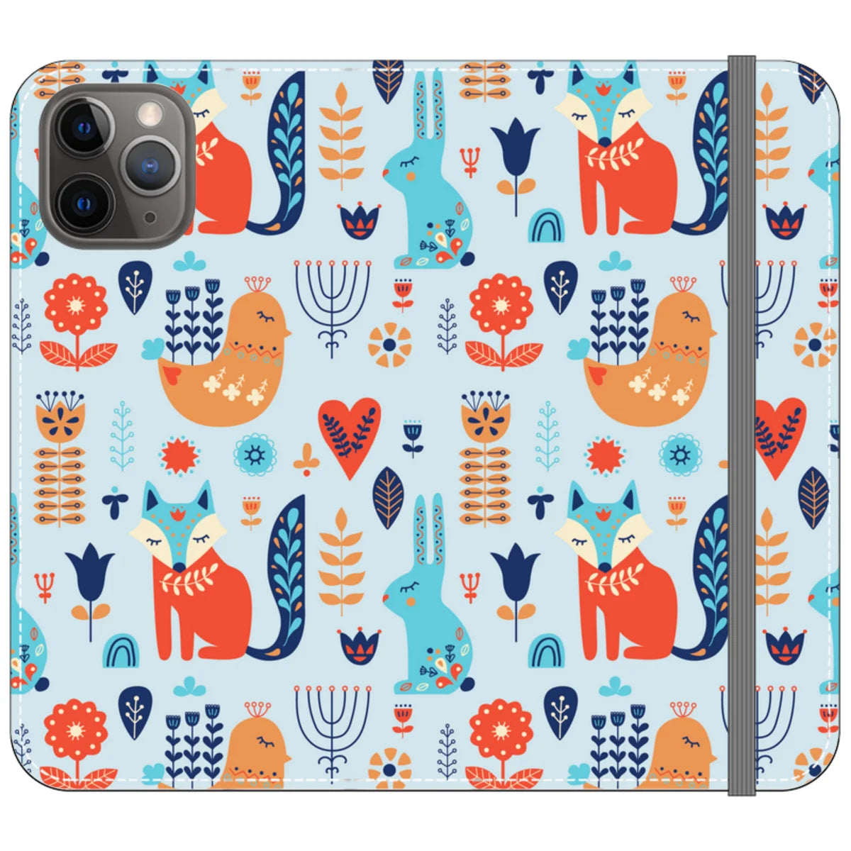 Nordic Ornament — iPhone 11 Pro Wallet Case — Finnaij
