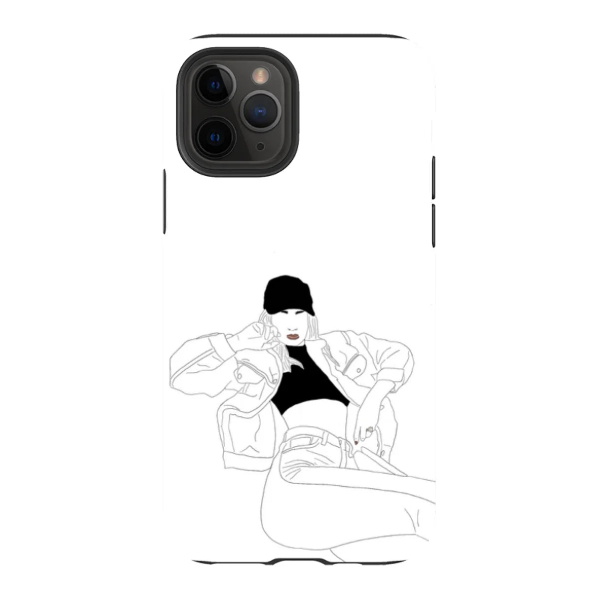 Black Cap by Keagan Haight — iPhone 11 Pro Tough Case — Finnaij