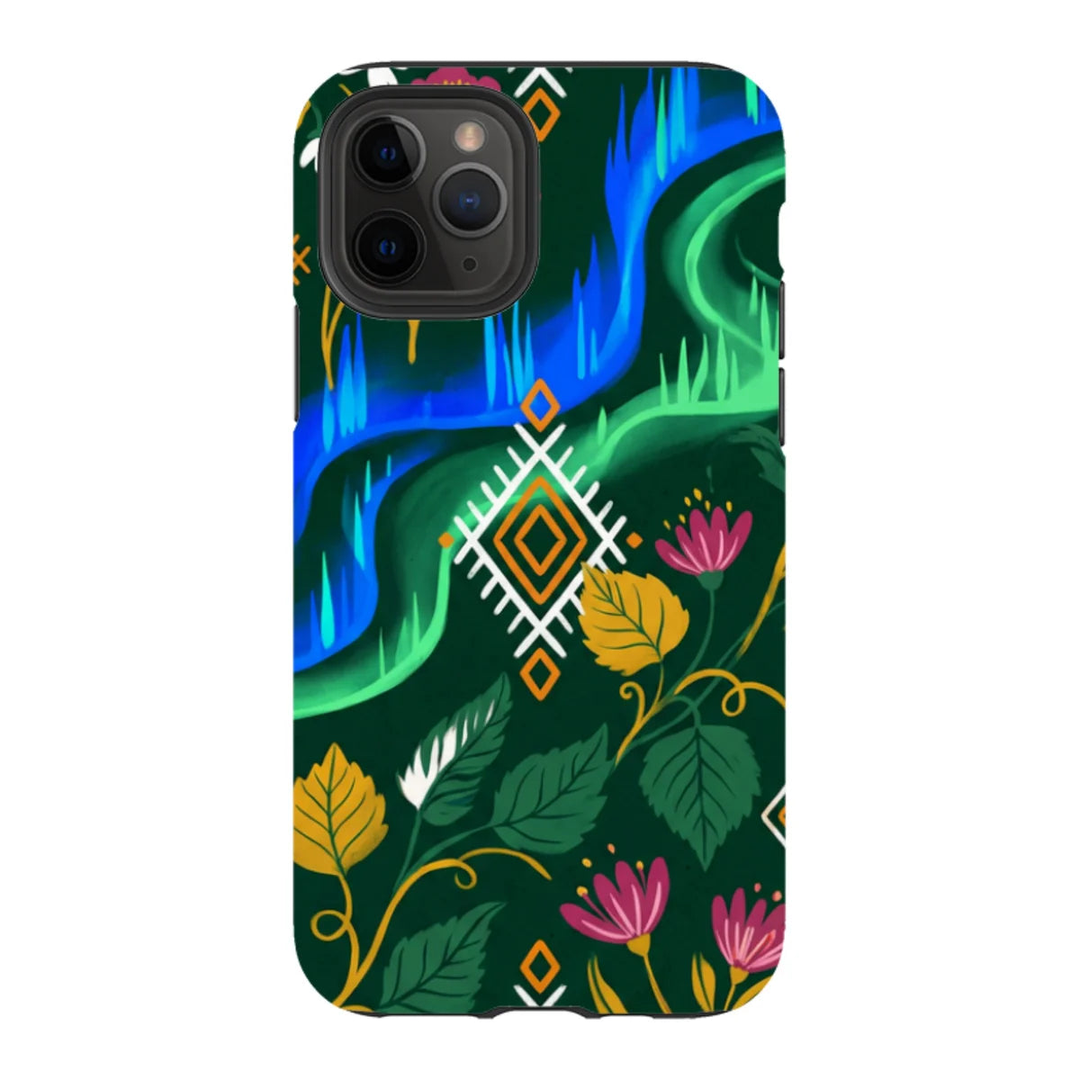 Aurora Birch Bloom by Aino Kallio — iPhone 11 Pro Tough Case — Finnaij