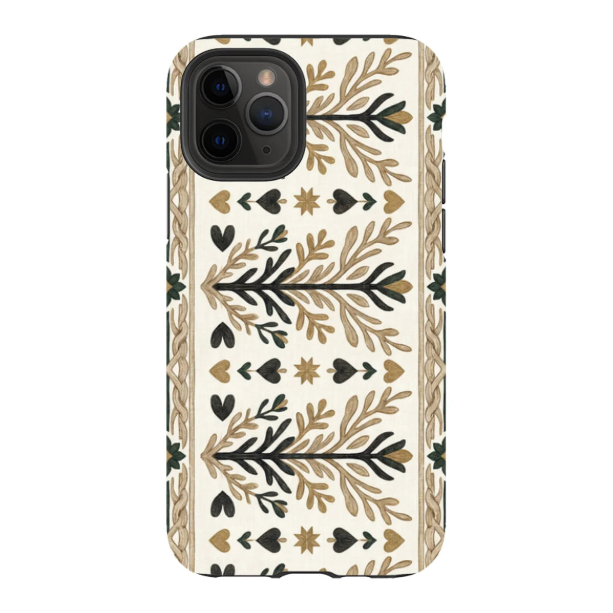 Heritage Border by Elsi Vaarala — iPhone 11 Pro Tough Case — Finnaij