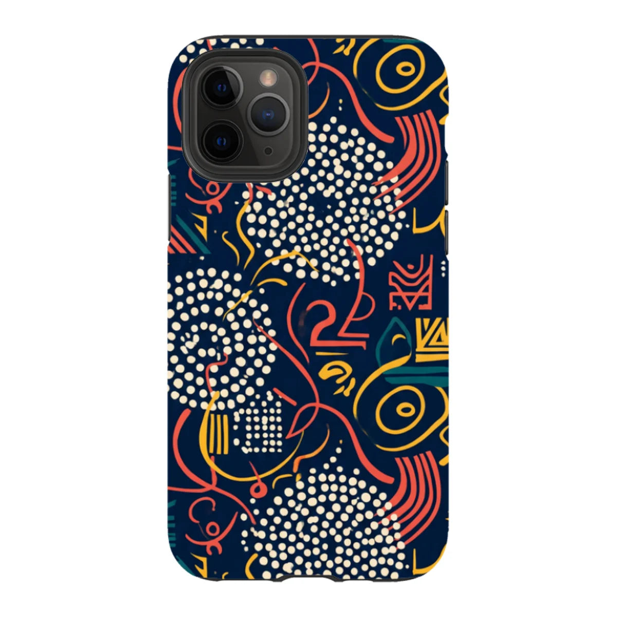 Adire Nightfall by Ada Okoye — Tough Case for iPhone — Finnaij