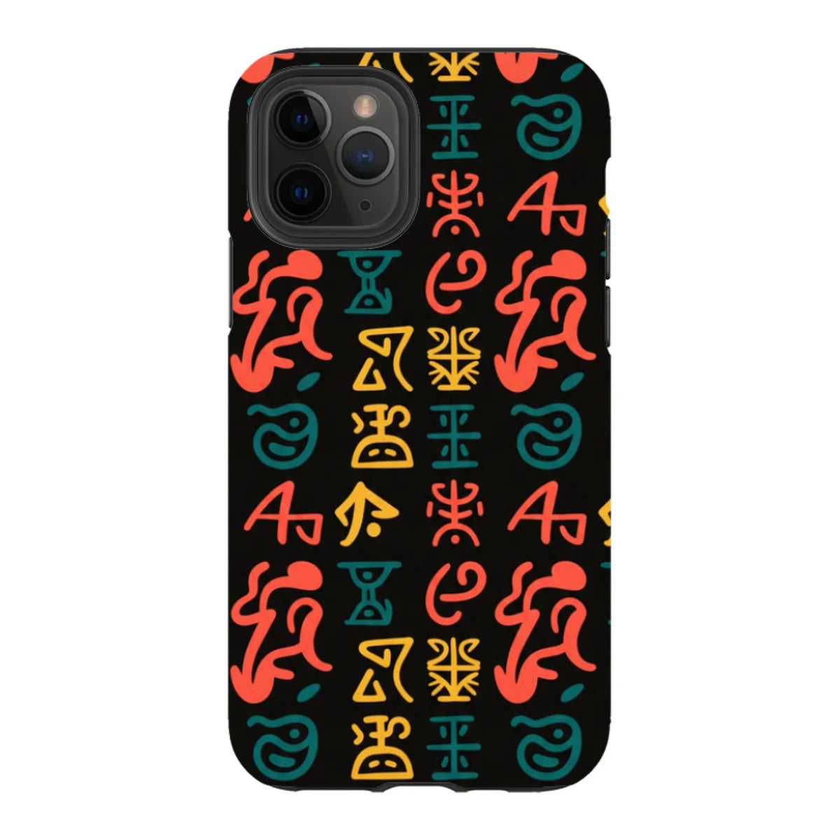 Nsibidi Pulse by Ada Okoye — Tough Case for iPhone — Finnaij