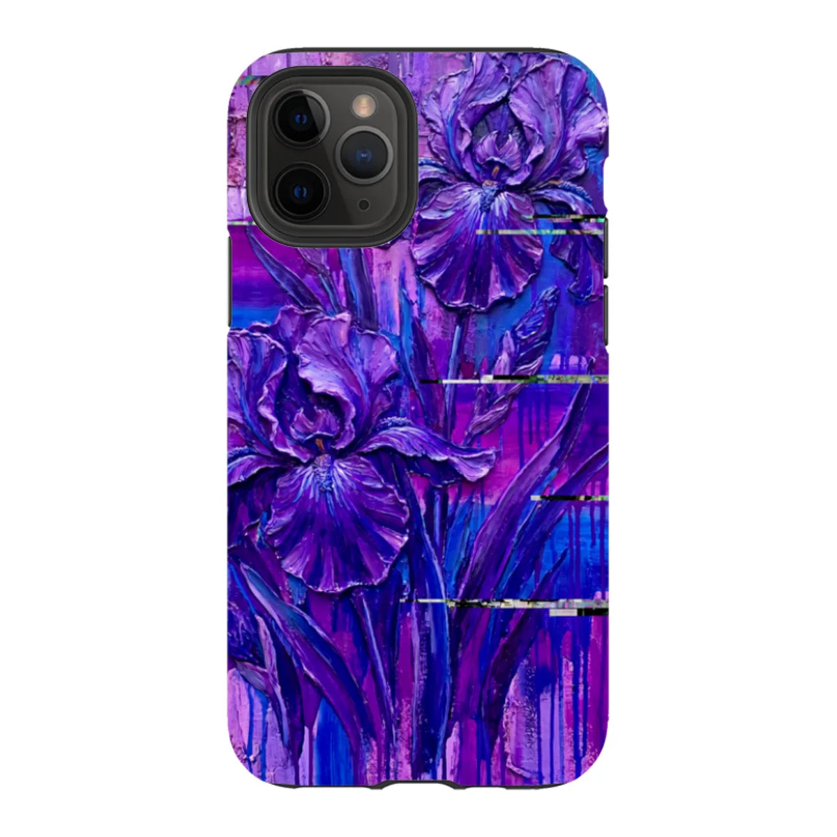 Iris Flowers by Frida Lövström — iPhone 11 Pro Tough Case — Finnaij