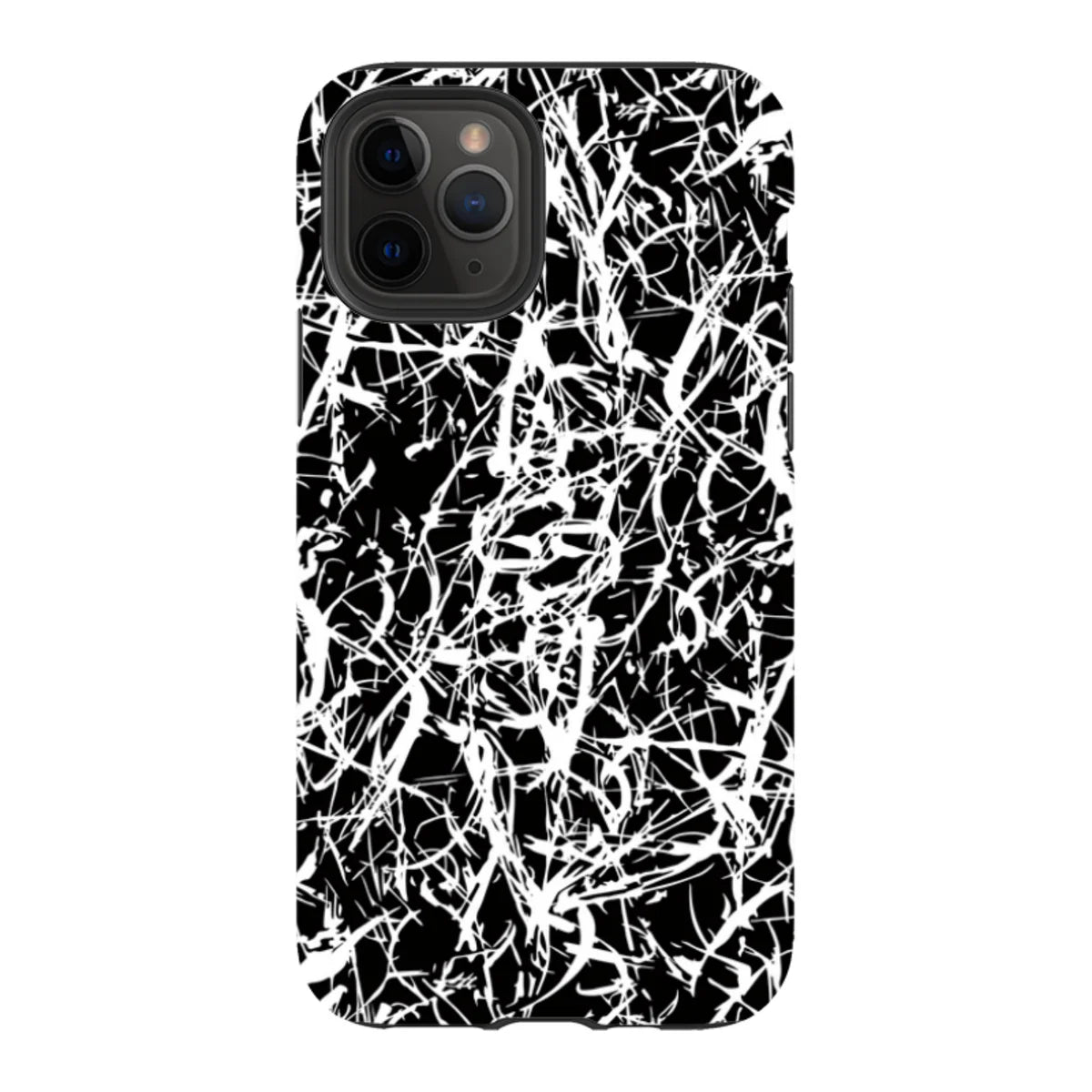 Black-White Grunge — iPhone 11 Pro Tough Case — Finnaij