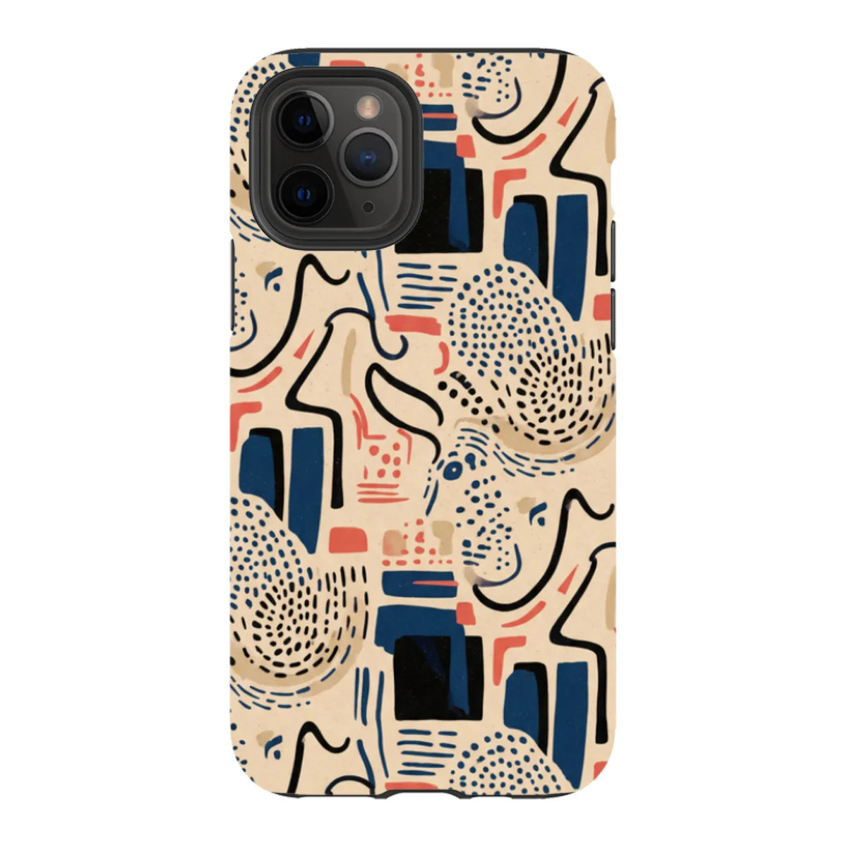 Sandstone Adire by Ada Okoye — iPhone 11 Pro Tough Case — Finnaij