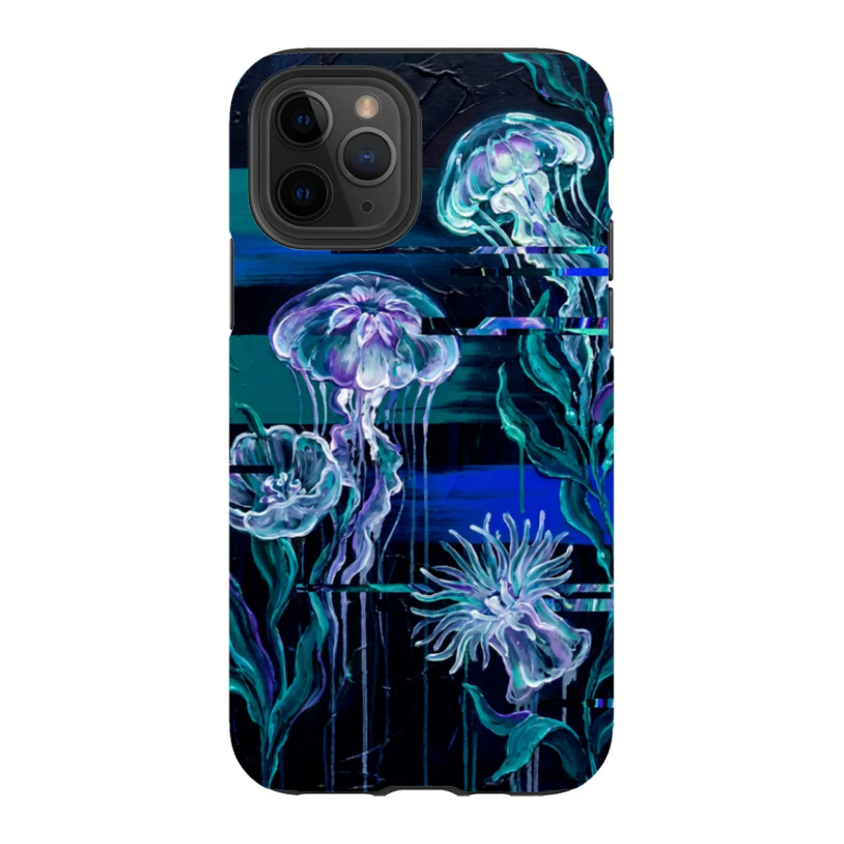 Deep-Sea Underwater Botanical Fantasy by Frida Lövström — iPhone 11 Pro Tough Case — Finnaij