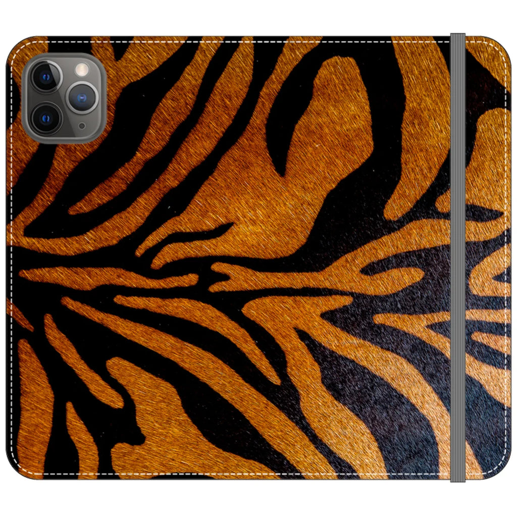 Stripes of the Wild — iPhone 11 Pro Max Wallet Case — Finnaij