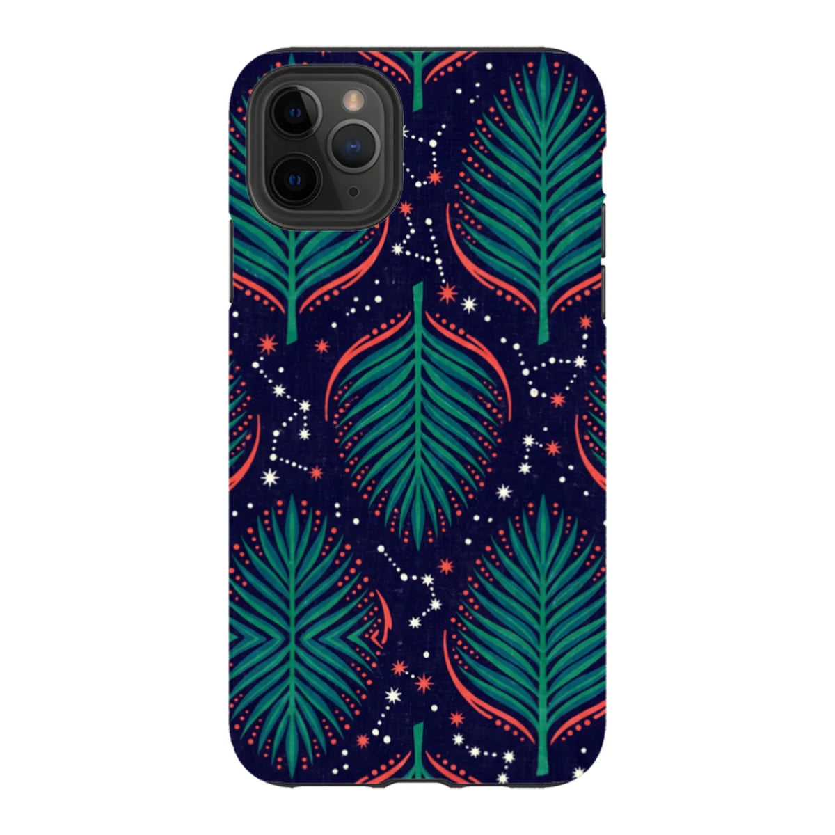 Palm Frond Constellations by Ada Okoye — iPhone 11 Pro Max Tough Case — Finnaij