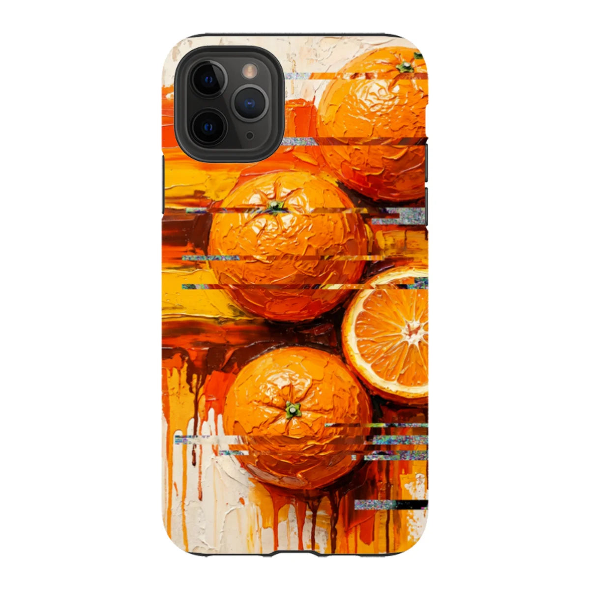 Oranges and Citrus Still Life by Frida Lövström — iPhone 11 Pro Max Tough Case — Finnaij