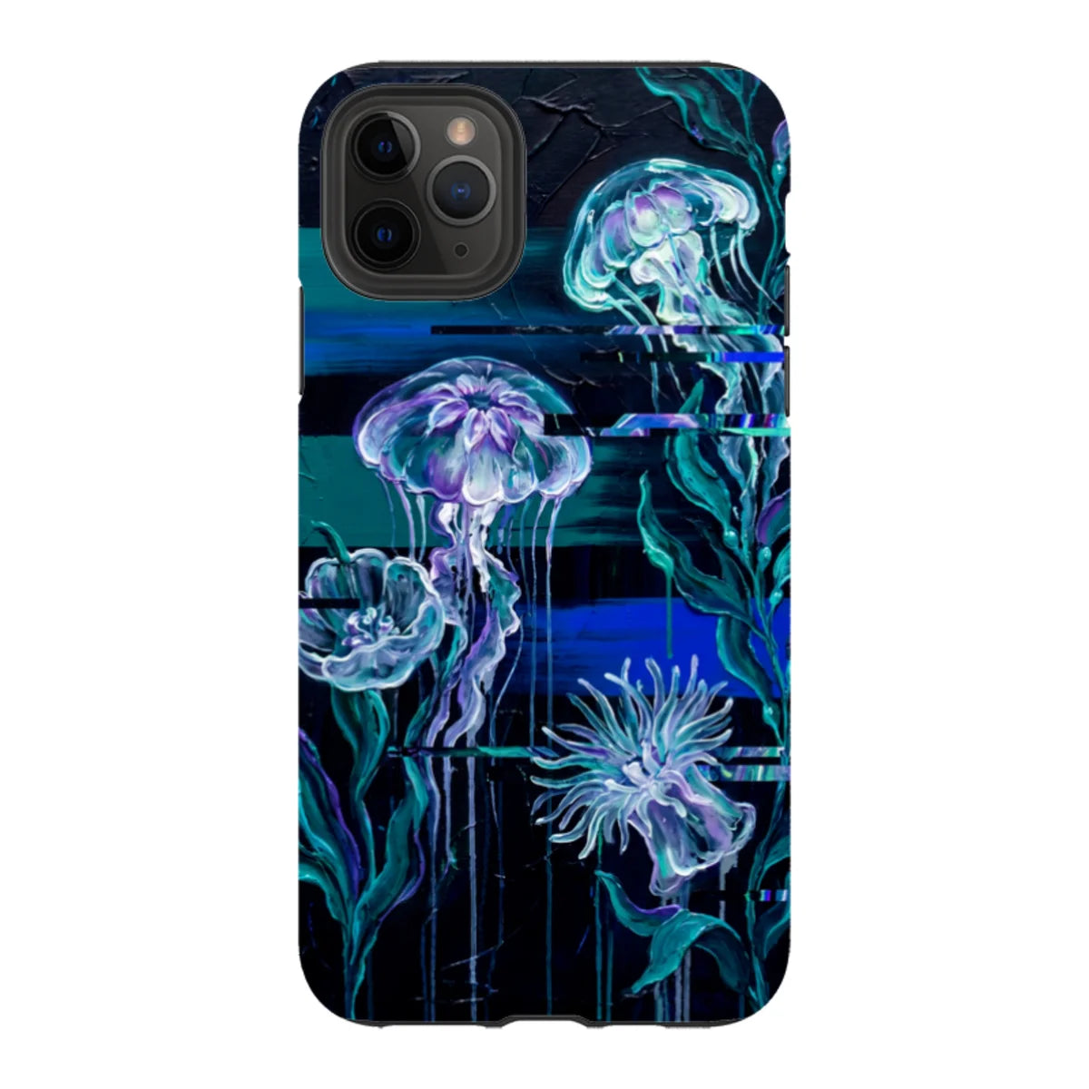Deep-Sea Underwater Botanical Fantasy by Frida Lövström — iPhone 11 Pro Max Tough Case — Finnaij
