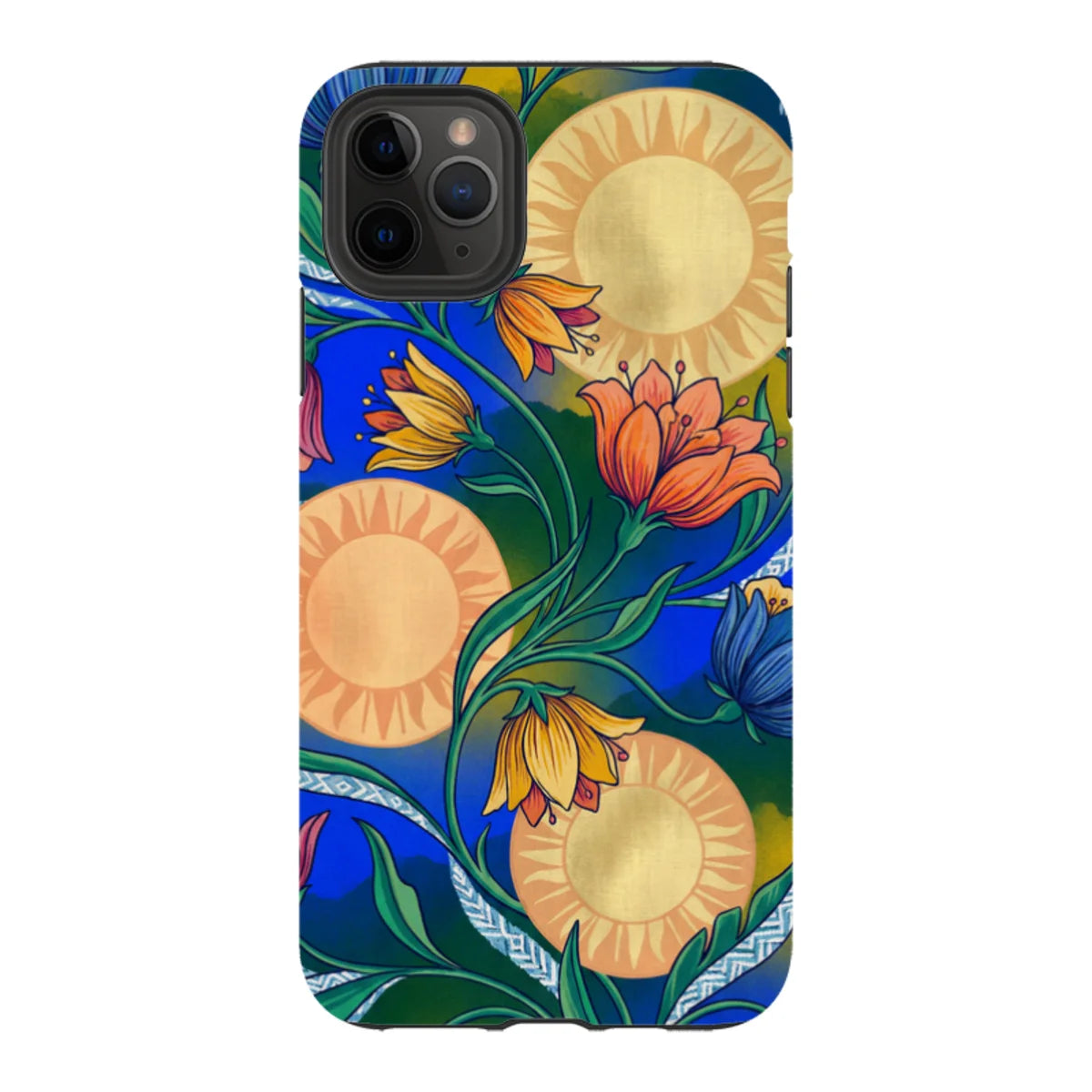 Midnight Sun Garden by Aino Kallio — iPhone 11 Pro Max Tough Case — Finnaij