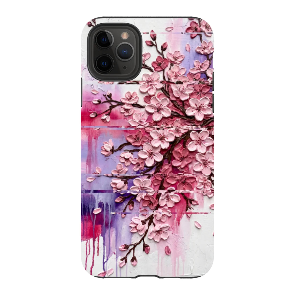 Cherry Blossoms by Frida Lövström — iPhone 11 Pro Max Tough Case — Finnaij