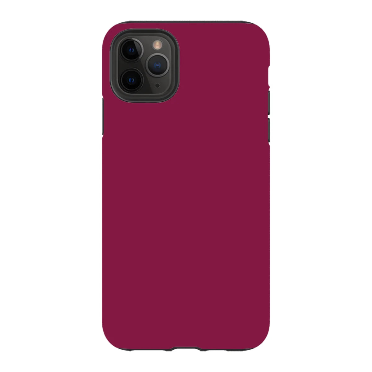 Simple Range Burgundy Orchid — iPhone 11 Pro Max Tough Case — Finnaij