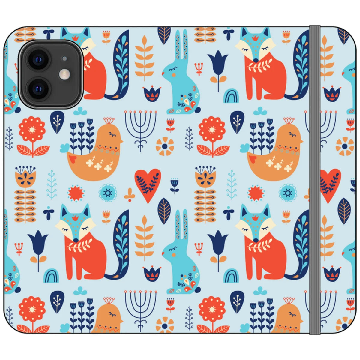 Nordic Ornament — iPhone 12 Wallet Case — Finnaij