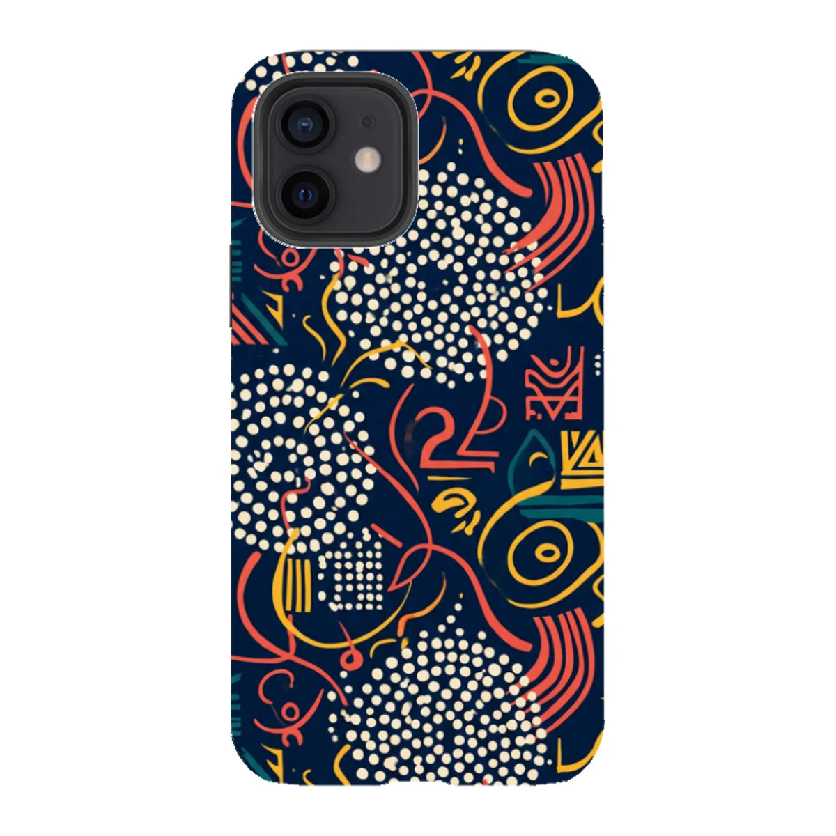 Adire Nightfall by Ada Okoye — Tough Case for iPhone — Finnaij