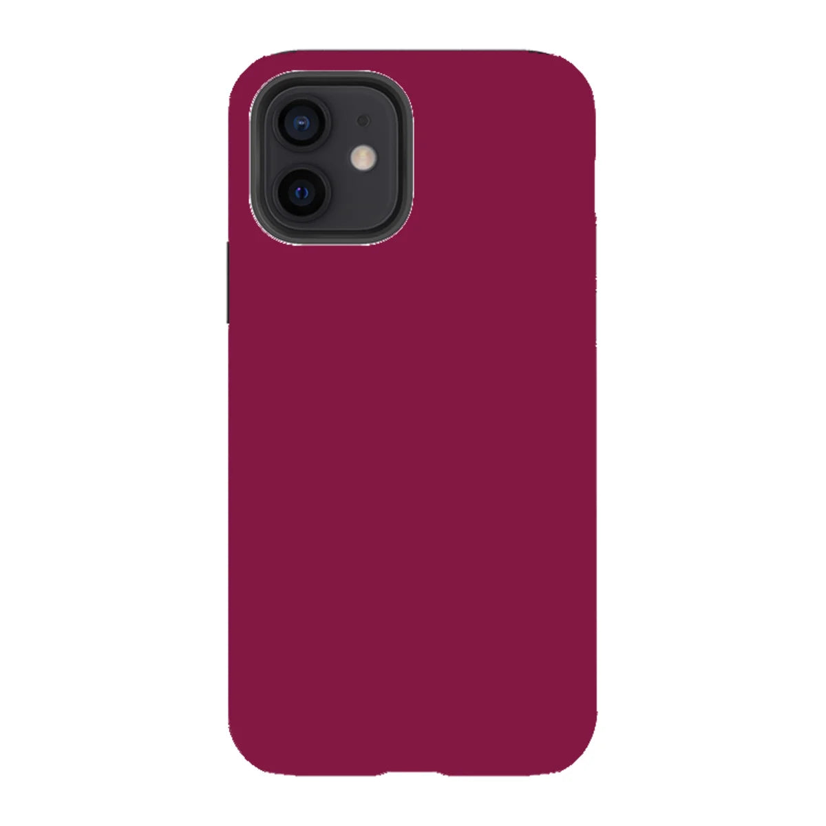 Simple Range Burgundy Orchid — iPhone 12 Tough Case — Finnaij