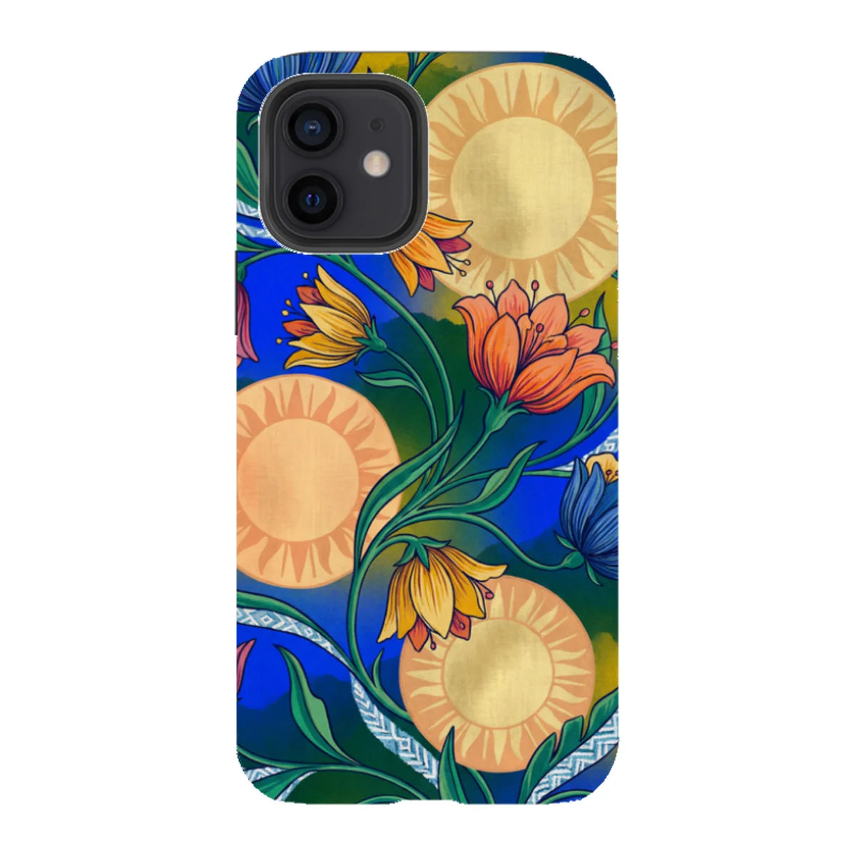 Midnight Sun Garden by Aino Kallio — iPhone 12 Tough Case — Finnaij