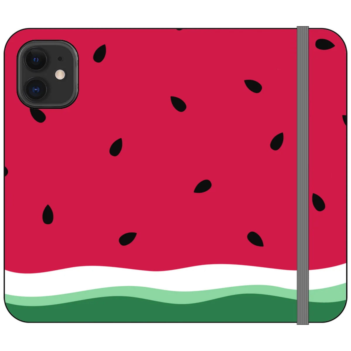 Summer Melon — iPhone 12 Mini Wallet Case — Finnaij