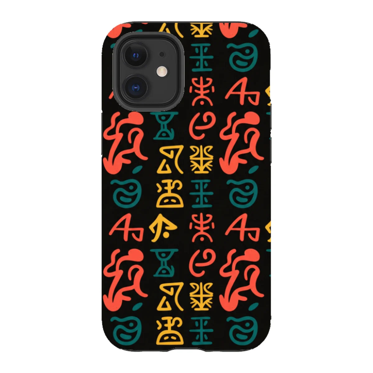 Nsibidi Pulse by Ada Okoye — Tough Case for iPhone — Finnaij