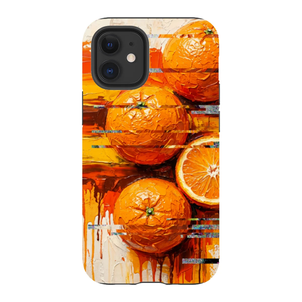 Oranges and Citrus Still Life by Frida Lövström — iPhone 12 Mini Tough Case — Finnaij