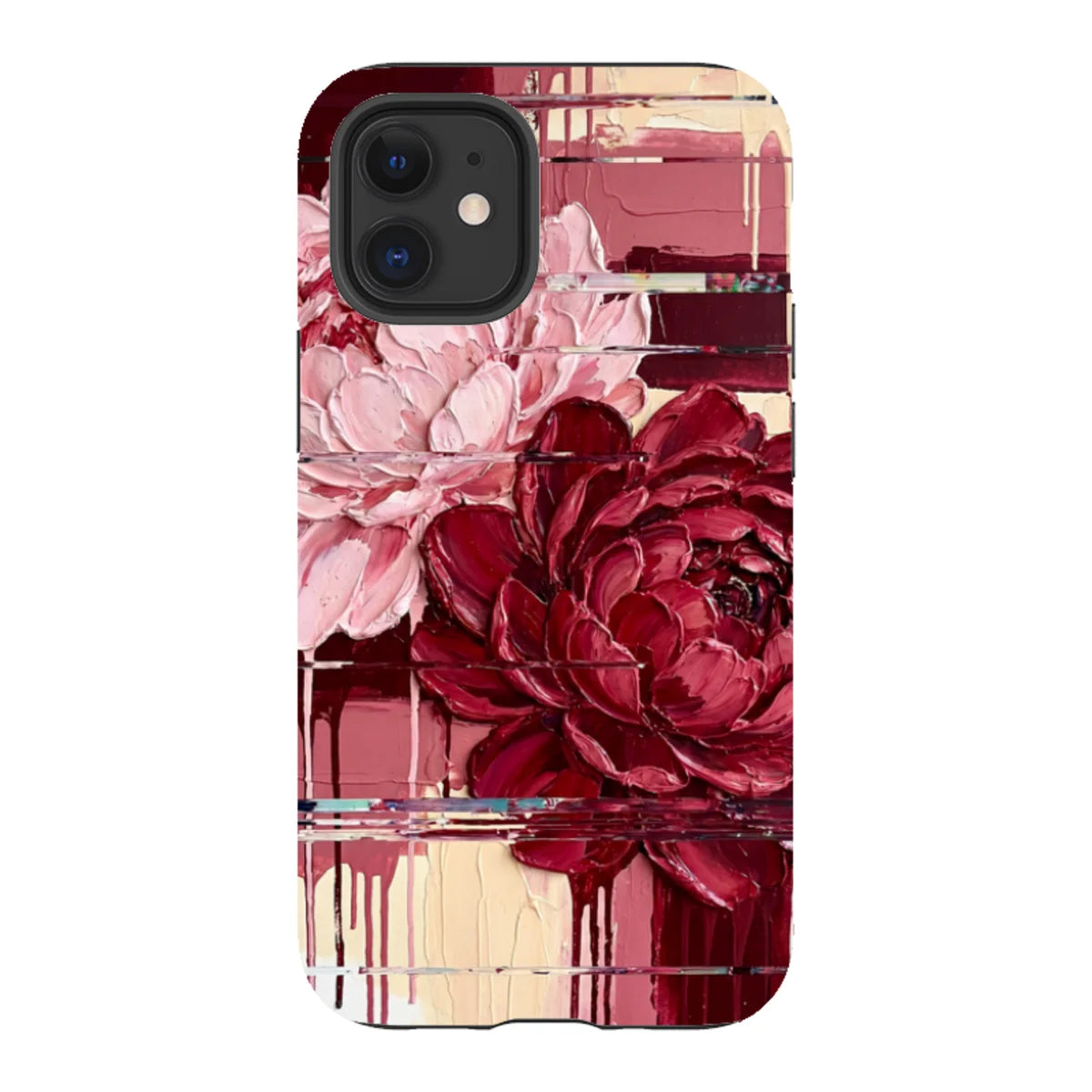 Peonies by Frida Lövström — iPhone 12 Mini Tough Case — Finnaij