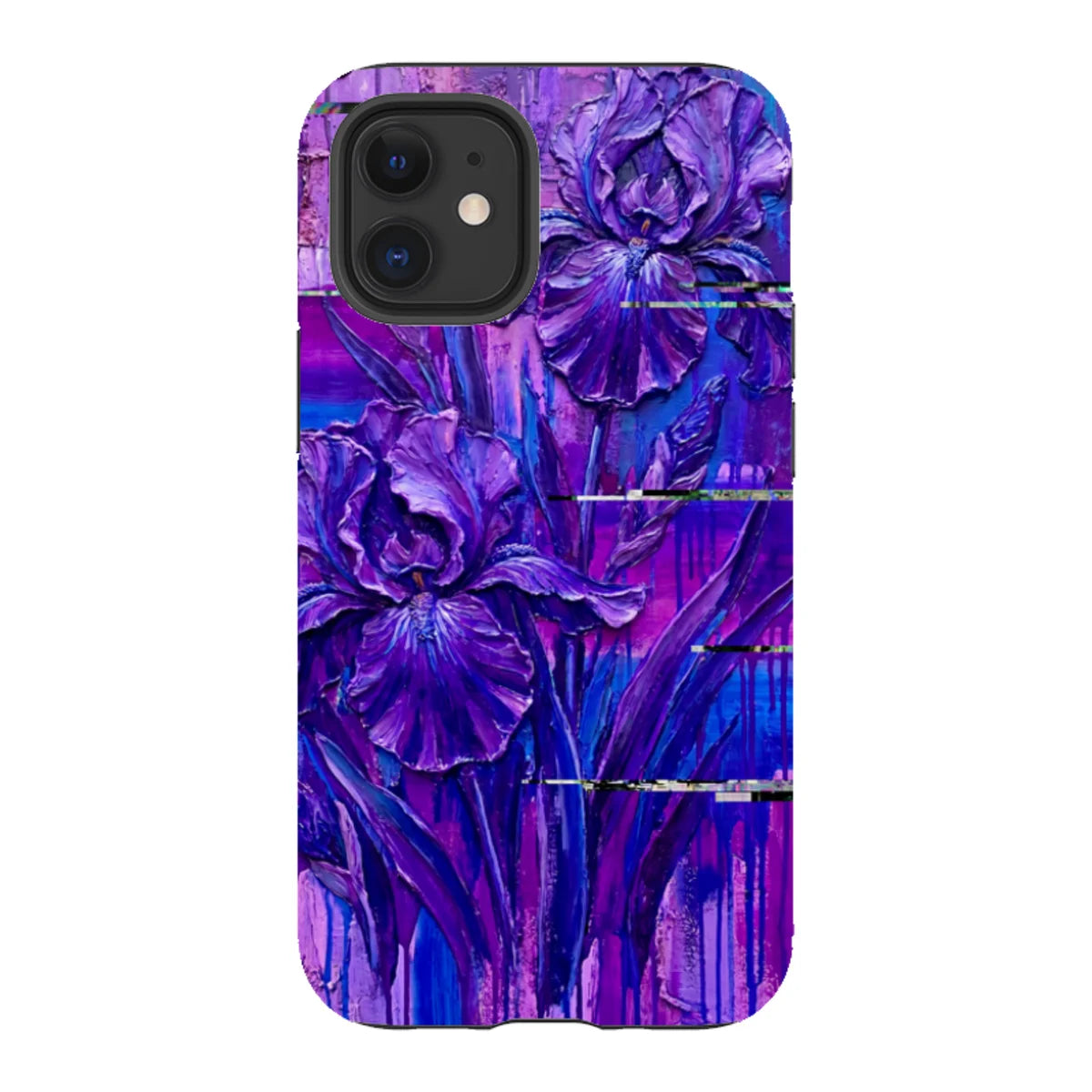 Iris Flowers by Frida Lövström — iPhone 12 Mini Tough Case — Finnaij