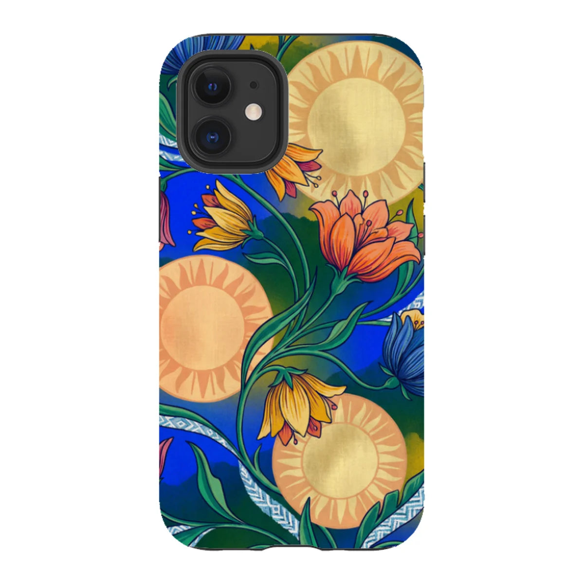 Midnight Sun Garden by Aino Kallio — iPhone 12 Mini Tough Case — Finnaij