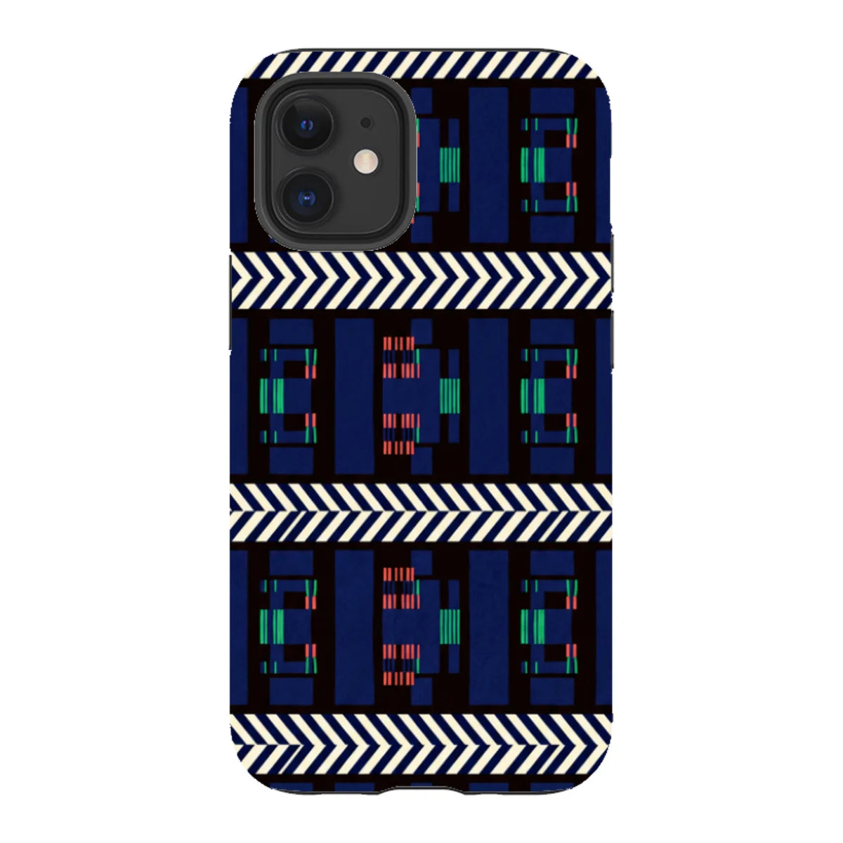 Midnight Aso-Oke by Ada Okoye — iPhone 12 Mini Tough Case — Finnaij