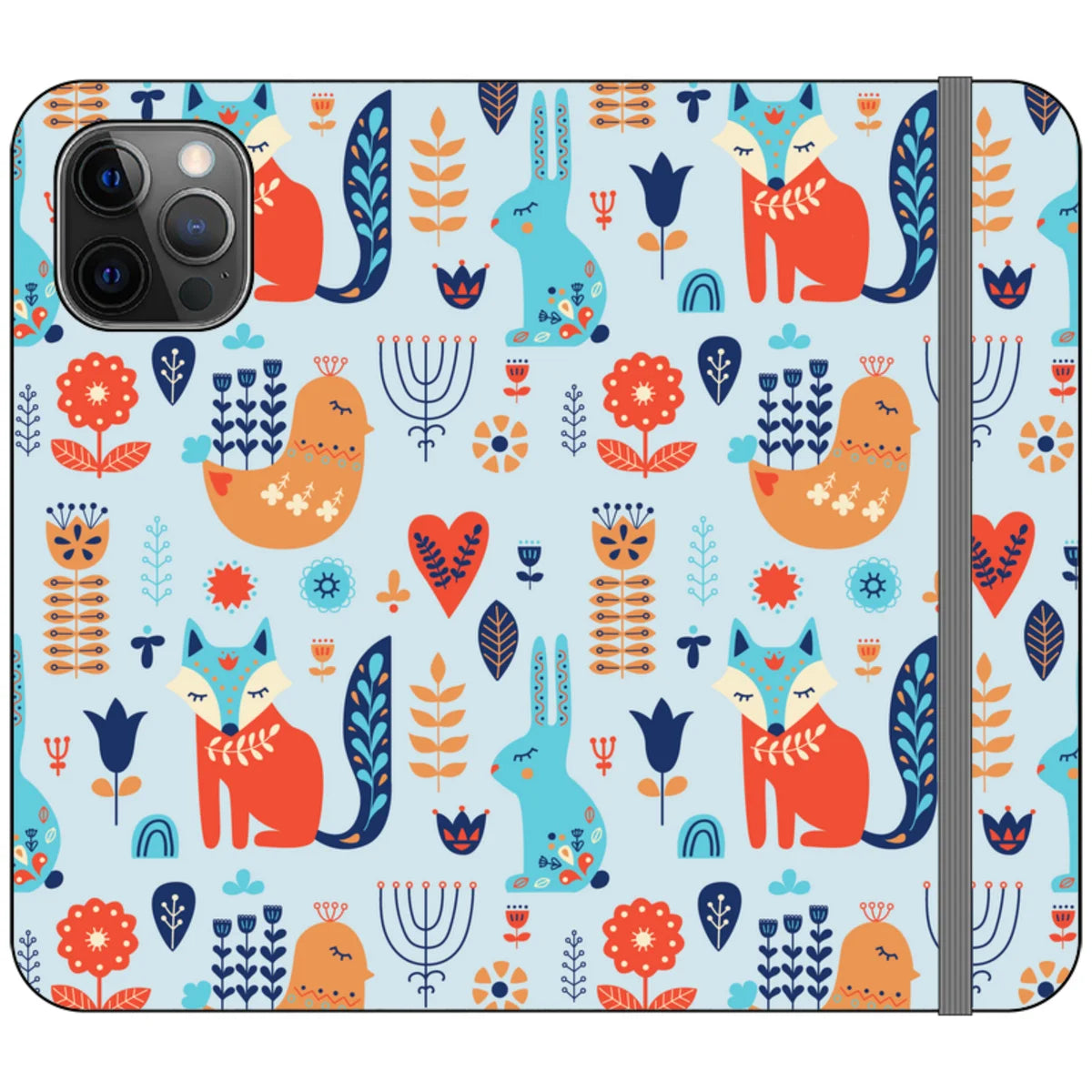 Nordic Ornament — iPhone 12 Pro Wallet Case — Finnaij