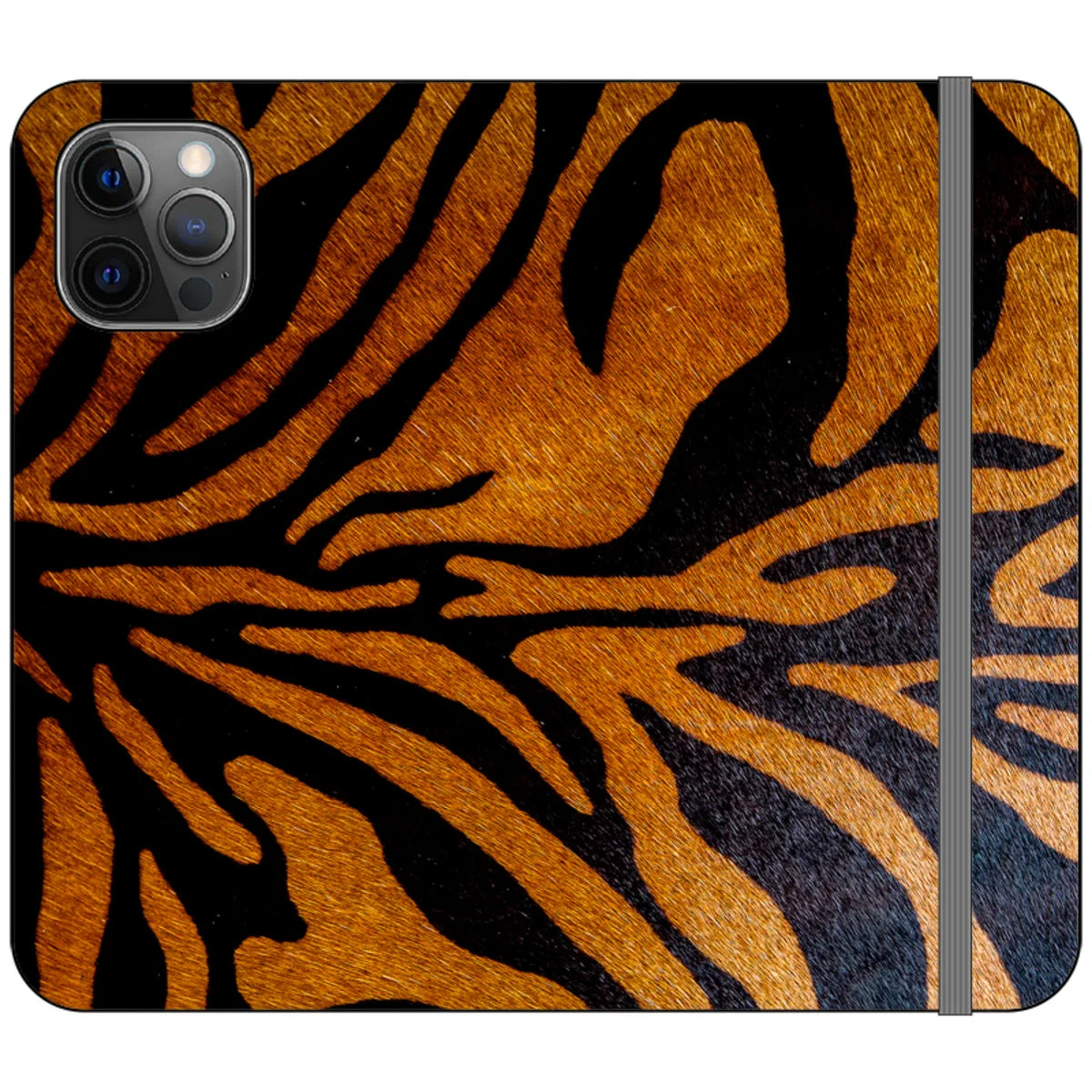 Stripes of the Wild — iPhone 12 Pro Wallet Case — Finnaij