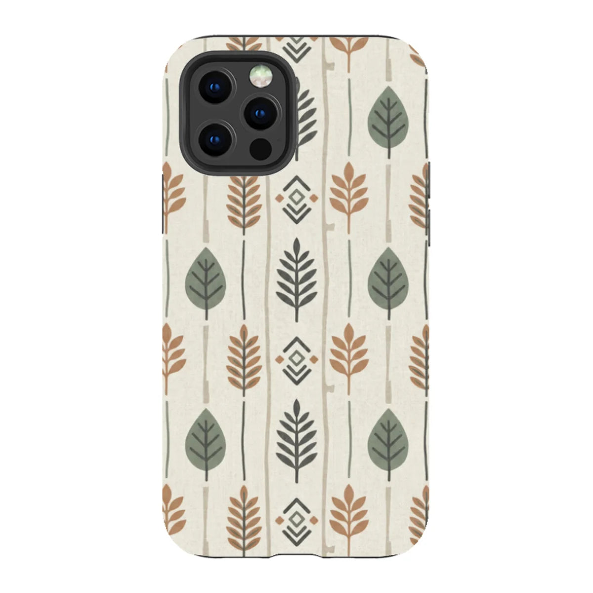 Birch and Linen Pattern by Elsi Vaarala — iPhone 12 Pro Tough Case — Finnaij