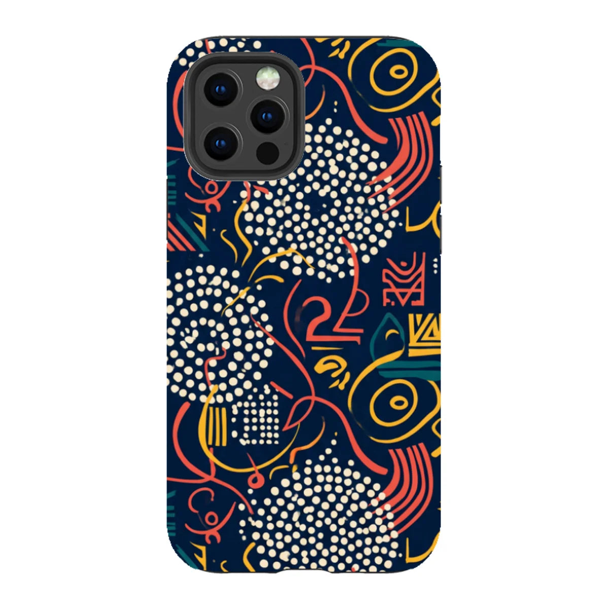 Adire Nightfall by Ada Okoye — Tough Case for iPhone — Finnaij