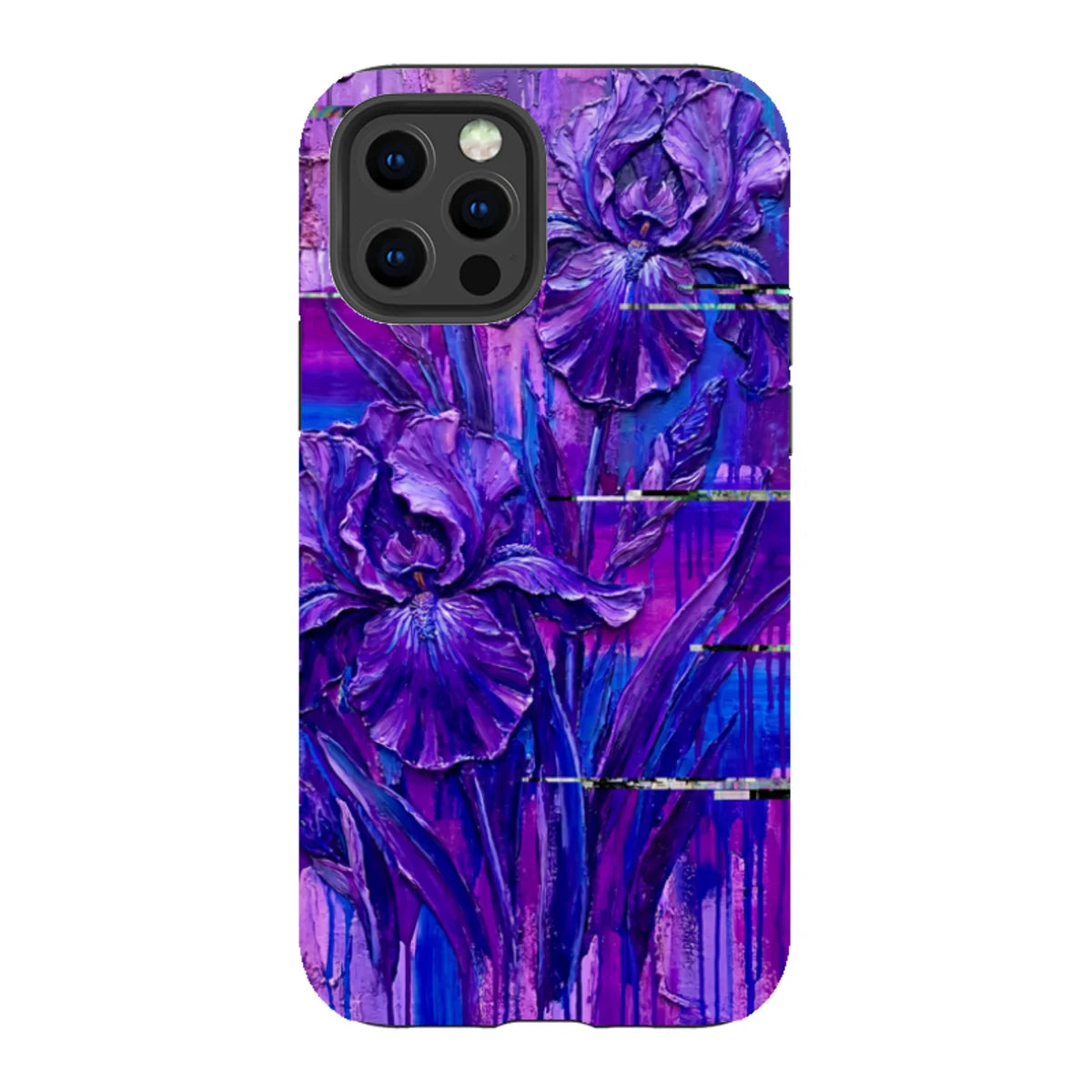 Iris Flowers by Frida Lövström — iPhone 12 Pro Tough Case — Finnaij