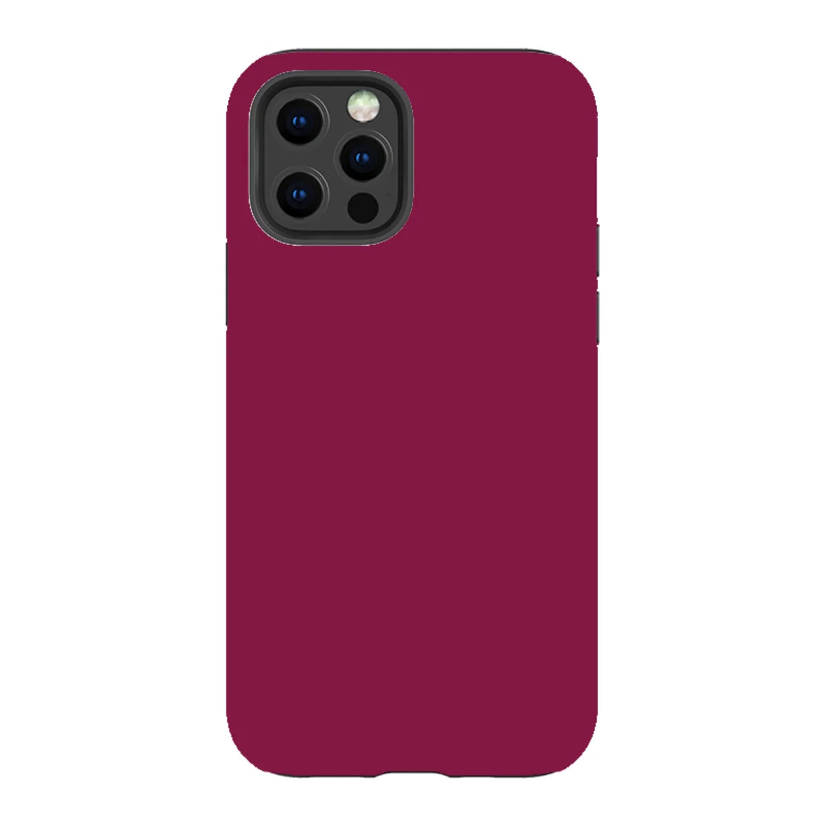 Simple Range Burgundy Orchid — iPhone 12 Pro Tough Case — Finnaij