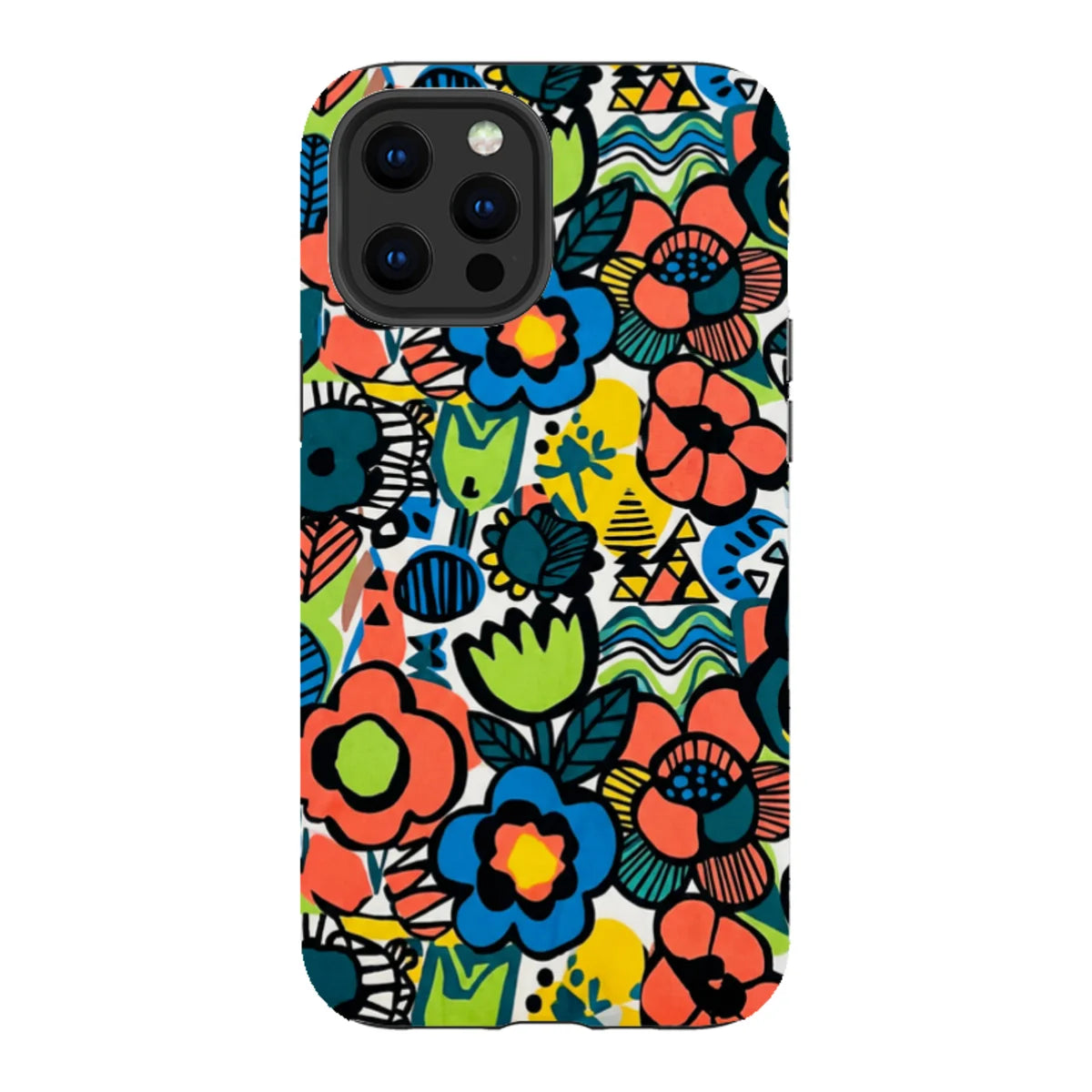 Floral Street Nordic by Salla Niemi — iPhone 12 Pro Max Tough Case — Finnaij
