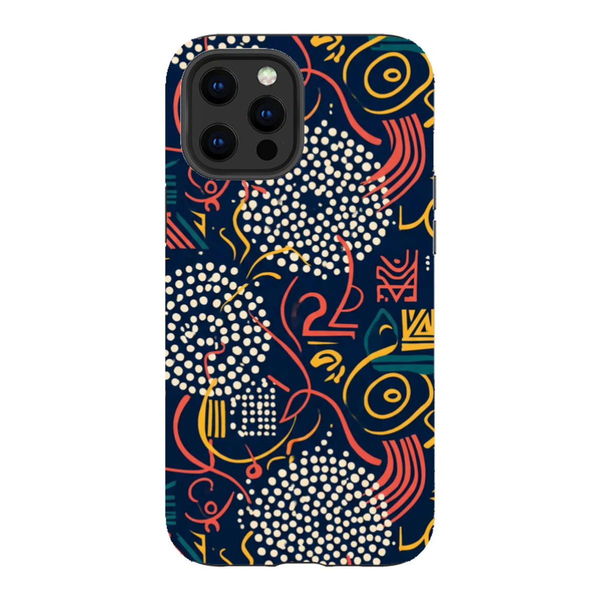 Adire Nightfall by Ada Okoye — Tough Case for iPhone — Finnaij
