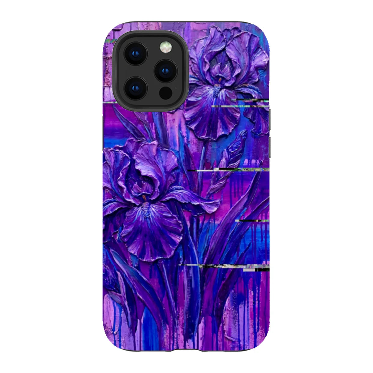 Iris Flowers by Frida Lövström — iPhone 12 Pro Max Tough Case — Finnaij