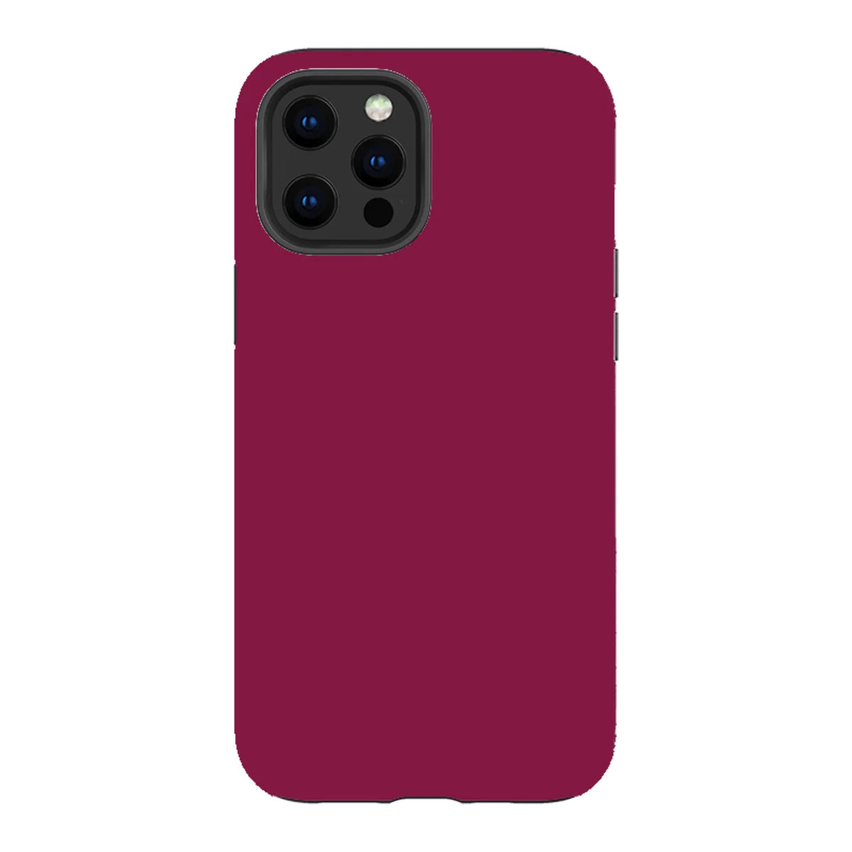 Simple Range Burgundy Orchid — iPhone 12 Pro Max Tough Case — Finnaij