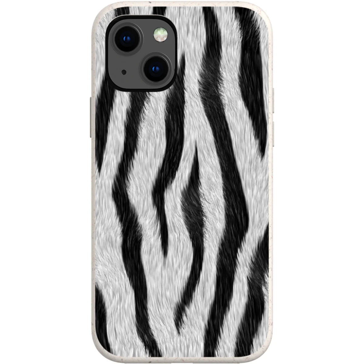 Zebra Groove — iPhone 13 iPhone Bio-degradable Case — Finnaij