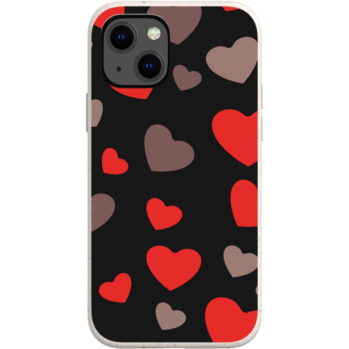Red Hearts — iPhone 13 iPhone Bio-degradable Case — Finnaij