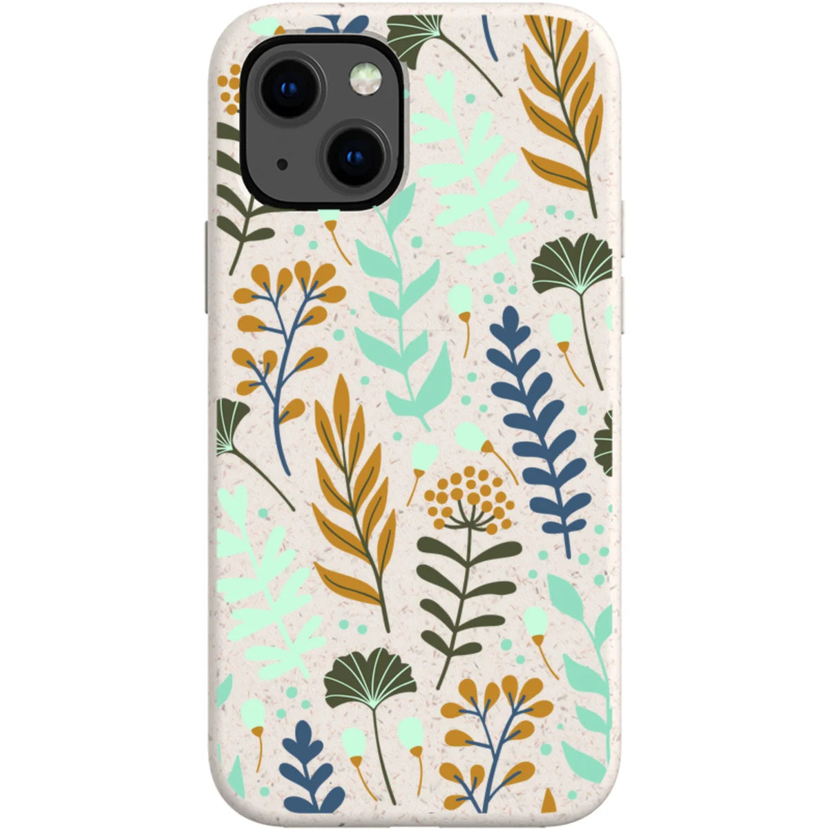 Wild Floral Natural — iPhone 13 iPhone Bio-degradable Case — Finnaij