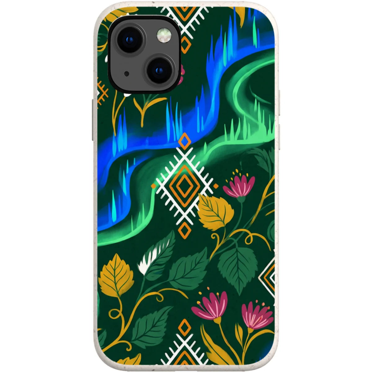 Aurora Birch Bloom by Aino Kallio — iPhone 13 iPhone Bio-degradable Case — Finnaij