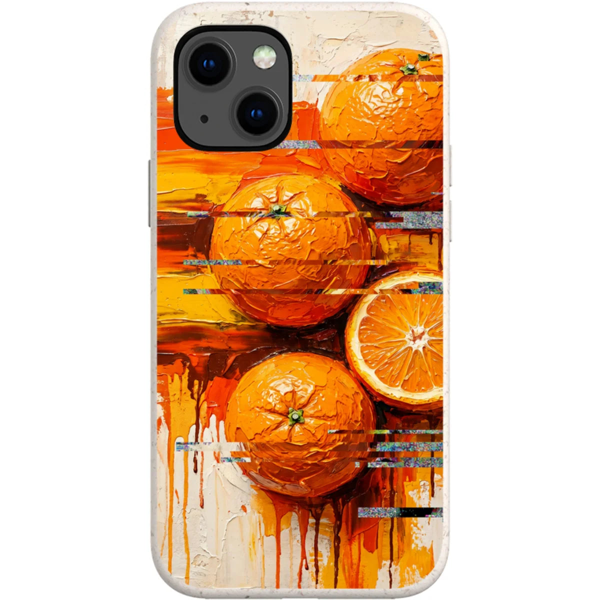Oranges and Citrus Still Life by Frida Lövström — iPhone 13 iPhone Bio-degradable Case — Finnaij