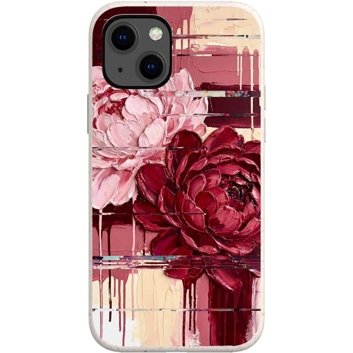 Peonies by Frida Lövström — iPhone 13 iPhone Bio-degradable Case — Finnaij