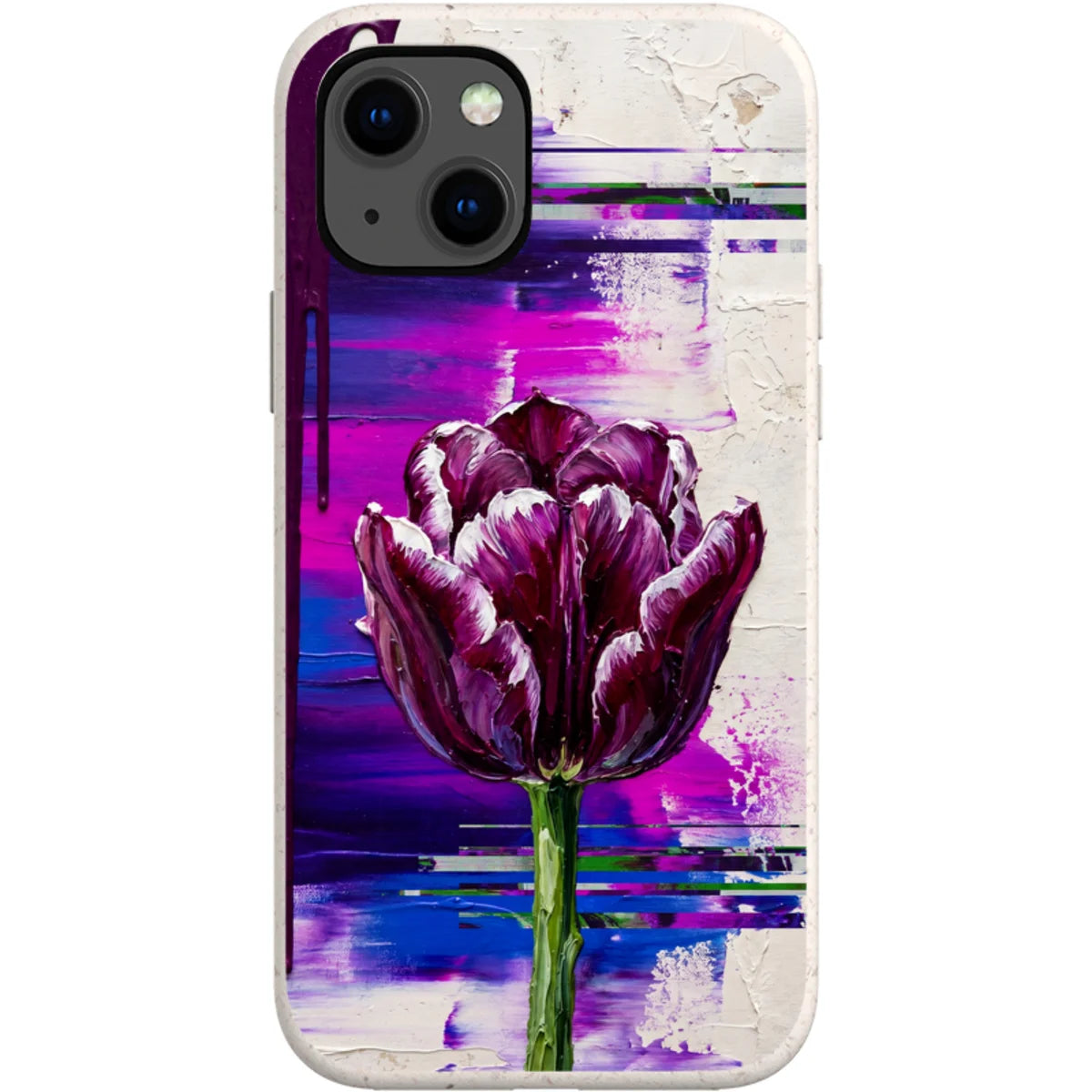 Single Dramatic Tulip by Frida Lövström — iPhone 13 iPhone Bio-degradable Case — Finnaij