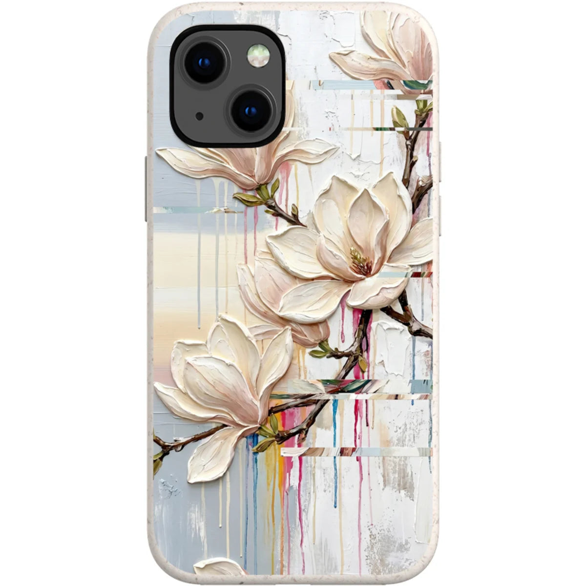 Magnolia Branches by Frida Lövström — iPhone 13 iPhone Bio-degradable Case — Finnaij