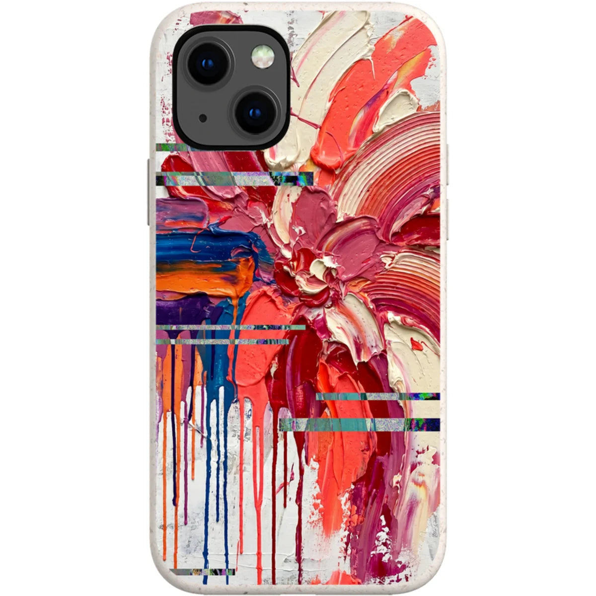 Abstract Florals by Frida Lövström — iPhone 13 iPhone Bio-degradable Case — Finnaij