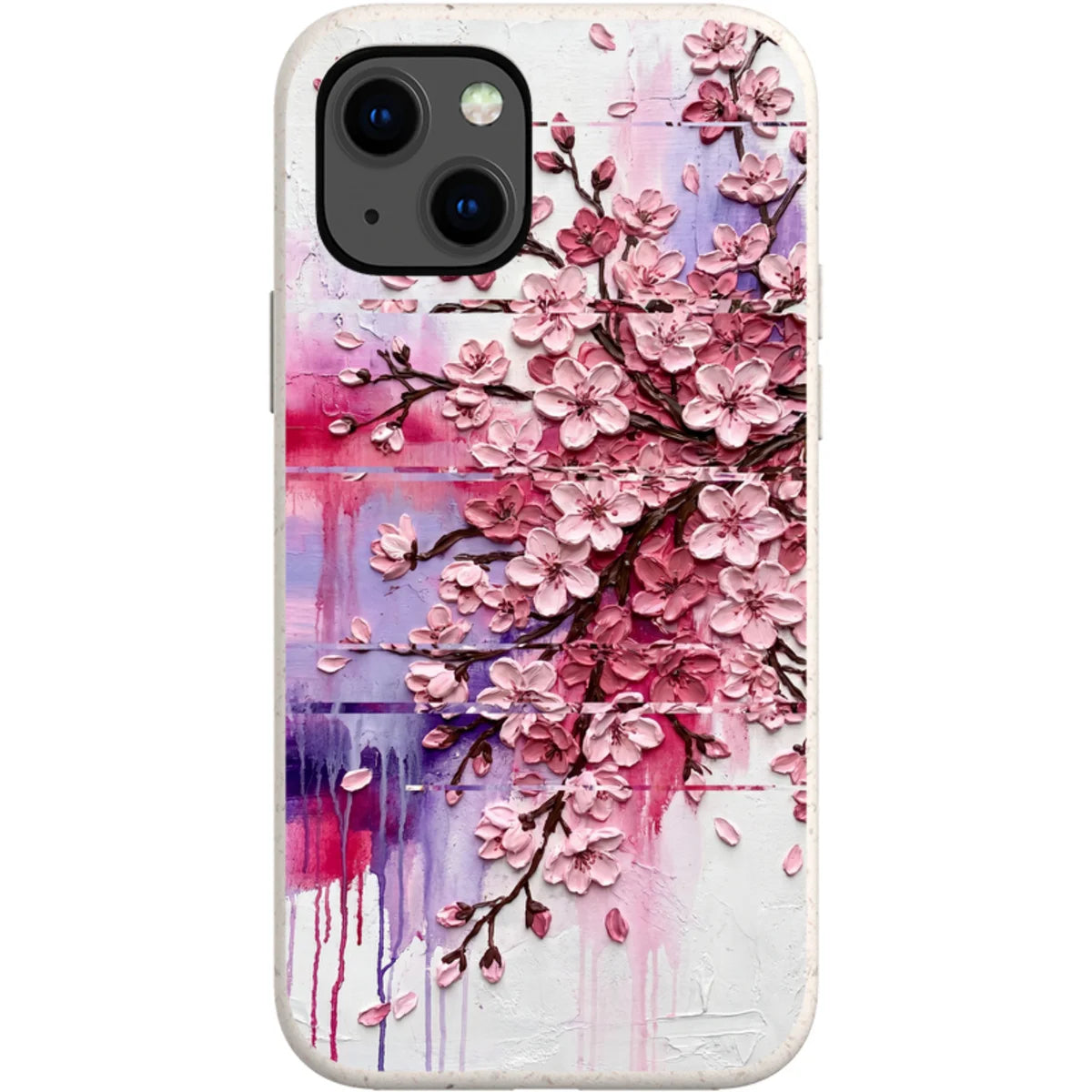 Cherry Blossoms by Frida Lövström — iPhone 13 iPhone Bio-degradable Case — Finnaij