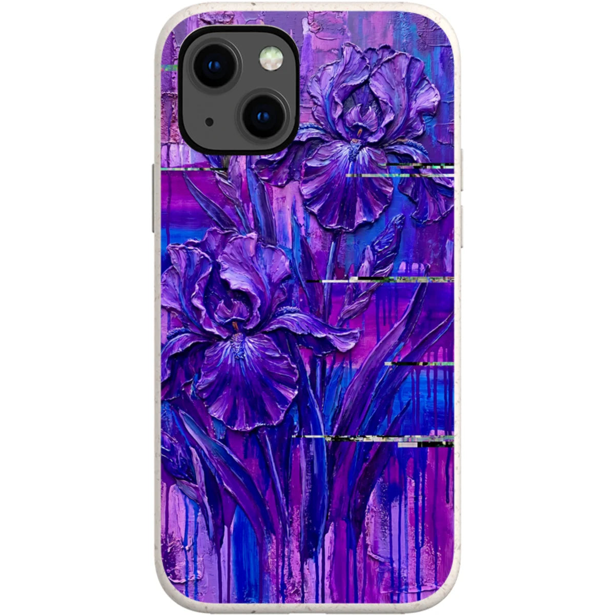 Iris Flowers by Frida Lövström — iPhone 13 iPhone Bio-degradable Case — Finnaij